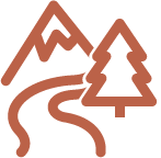 Hiking icon